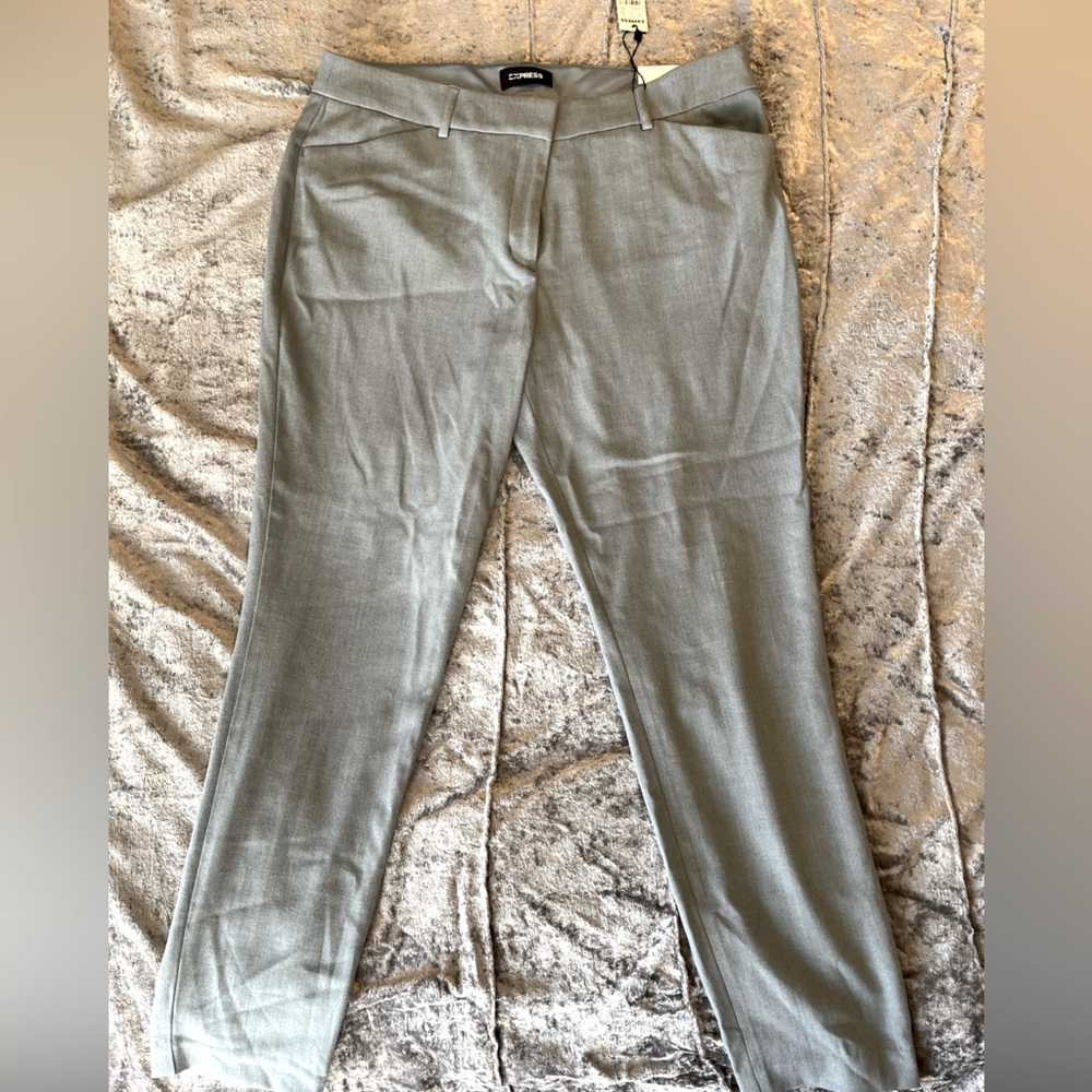 Express Skinny Mid Rise Cropped pants